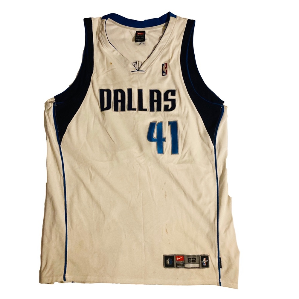 Dallas Mavericks authentic NBA basketball jersey